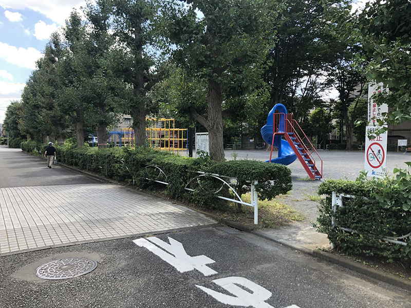 公園改修工事